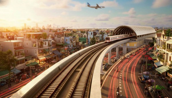 TP.HCM duyệt ranh quy hoạch đô thị TOD 5 khu vực dọc metro số 2