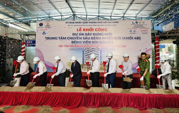 TP.HCM khởi công loạt công trình y tế trọng điểm