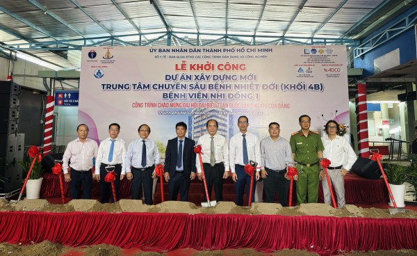 TP.HCM khởi công loạt công trình y tế trọng điểm