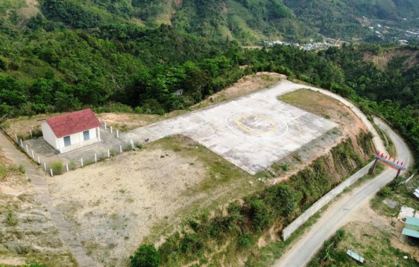 TP.Đà Nẵng xây các bãi đáp trực thăng ở miền núi TP.Đà Nẵng xây các bãi đáp trực thăng ở miền núi