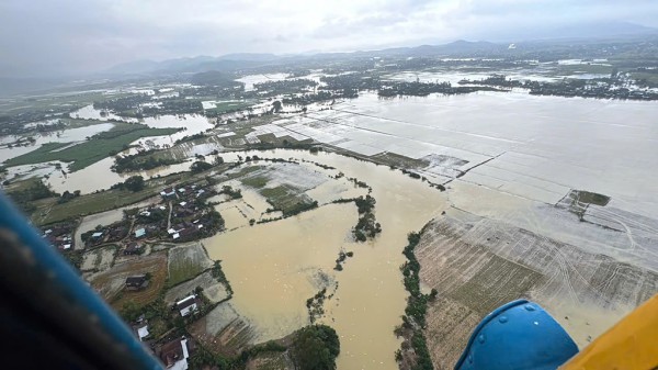 Tang thương rốn lũ Hòa Thịnh