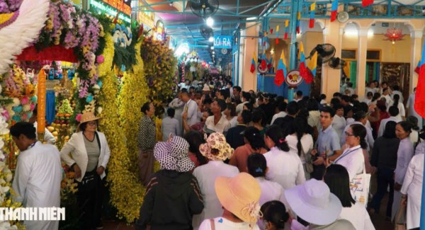 Tây Ninh: Cảnh báo thủ đoạn của kẻ gian mùa Hội yến Diêu Trì cung Tây Ninh: Cảnh báo thủ đoạn của kẻ gian mùa Hội yến Diêu Trì cung