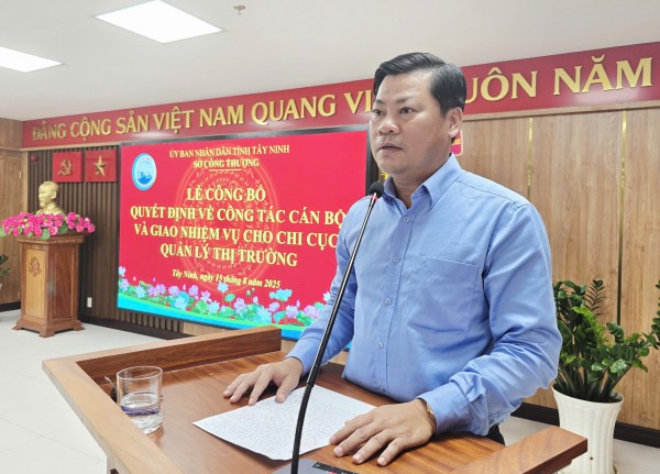 Tây Ninh: Địa bàn 'có chuyện' là trách nhiệm của đội trưởng Quản lý thị trường Tây Ninh: Địa bàn 'có chuyện' là trách nhiệm của đội trưởng Quản lý thị trường