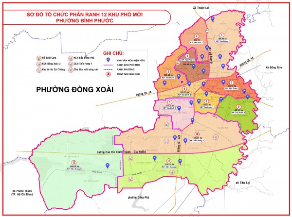 Thành phố Đồng Nai dự kiến giảm còn 599 thôn, ấp, khu phố Thành phố Đồng Nai dự kiến giảm còn 599 thôn, ấp, khu phố