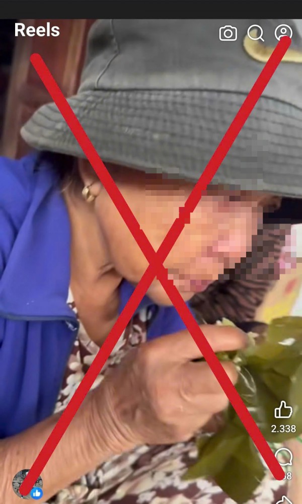 Thông tin cụ bà 'mấy ngày không ăn uống trong mùa lụt' là không đúng sự thật Thông tin cụ bà 'mấy ngày không ăn uống trong mùa lụt' là không đúng sự thật