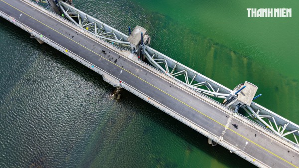 Thông xe đập dâng hạ lưu sông Trà Khúc, nối liền đôi bờ dịp tết