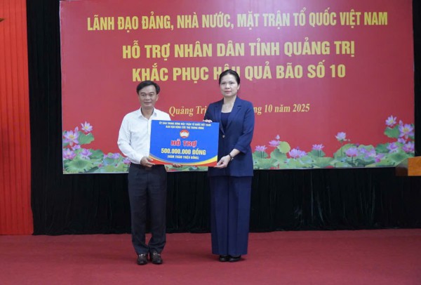 Thường trực Ban Bí thư: Ưu tiên lo cuộc sống bà con bị thiệt hại do bão số 10 Thường trực Ban Bí thư: Ưu tiên lo cuộc sống bà con bị thiệt hại do bão số 10