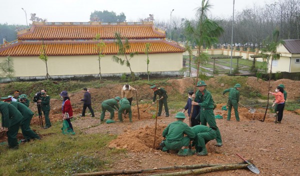 Tỉnh Quảng Trị và Quảng Bình tổ chức ‘Tết trồng cây’