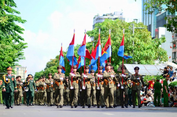 Toàn cảnh buổi tổng duyệt diễu binh, diễu hành ngày 27.4 ở TP.HCM