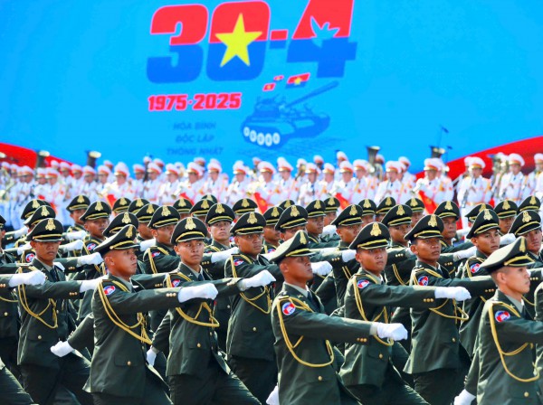 Toàn cảnh buổi tổng duyệt diễu binh, diễu hành ngày 27.4 ở TP.HCM