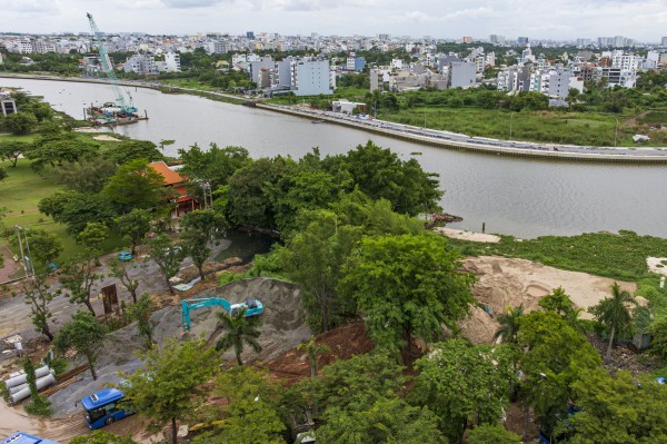 Toàn cảnh nơi TP.HCM xây cầu Vàm Thuật hơn 1.100 tỉ nối vùng ven đến trung tâm