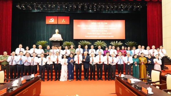 Tổng Bí thư: TP.HCM chăm lo người dân không chỉ dịp tết mà làm suốt năm