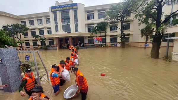 Tổng lực ứng phó ngập lụt lịch sử Tổng lực ứng phó ngập lụt lịch sử