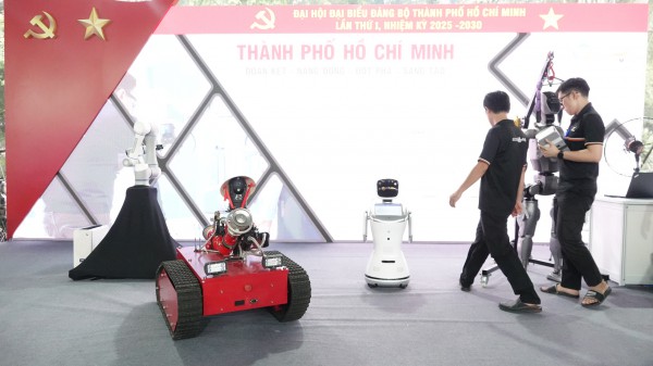 Triển lãm thiết bị công nghệ chiến lược tại Đại hội Đảng bộ TP.HCM Triển lãm thiết bị công nghệ chiến lược tại Đại hội Đảng bộ TP.HCM