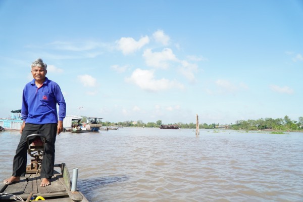 Vụ sạt lở cù lao Minh: 13 nhà, 15 ha đất rơi xuống sông Cổ Chiên