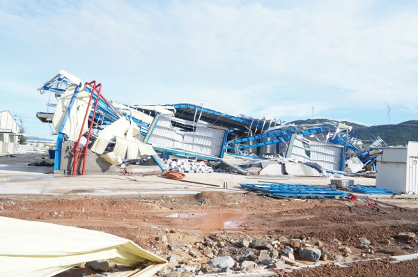 Vùng biển Gia Lai hoang tàn sau bão Kalmaegi Vùng biển Gia Lai hoang tàn sau bão Kalmaegi