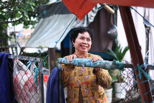 Xóm chợ nổi miền Tây ở TP.HCM với tết 'lạ': 'Lo tết thiên hạ trước, mình sau'