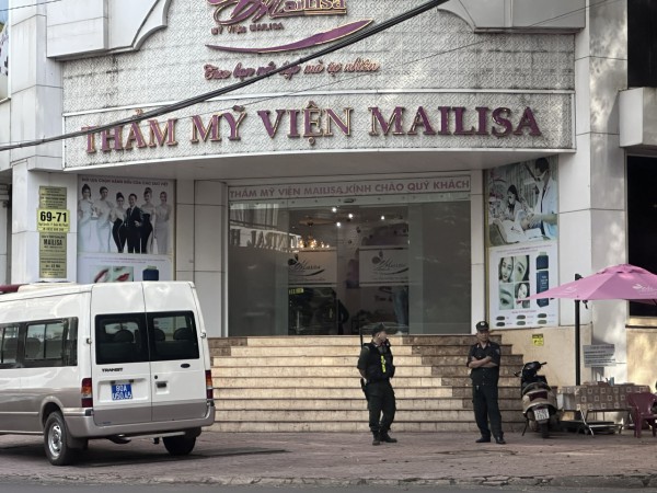 Đắk Lắk: Cảnh sát xuất hiện tại trụ sở thẩm mỹ viện Mailisa