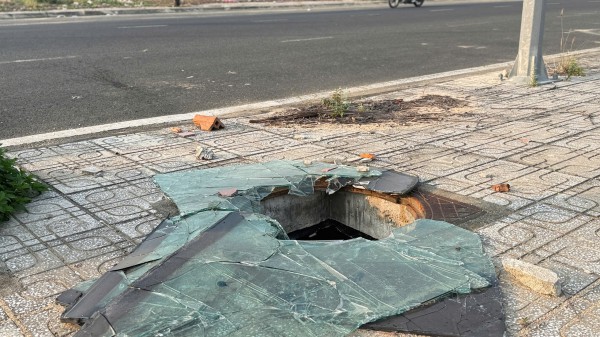 Đắk Lắk: Hàng loạt nắp cống bị trộm, gây nguy hiểm