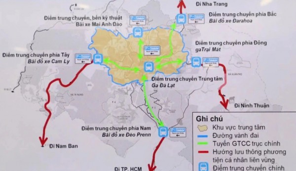 Đẩy nhanh xây dựng 2 bãi xe để giảm ùn tắc giao thông tại Đà Lạt Đẩy nhanh xây dựng 2 bãi xe để giảm ùn tắc giao thông tại Đà Lạt