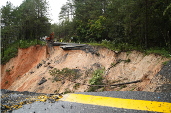 Đèo Mimosa lên Đà Lạt khi nào khắc phục xong sạt lở?