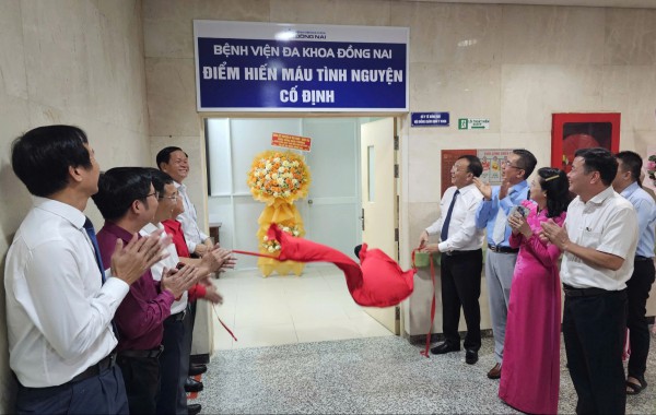 Điểm hiến máu tình nguyện cố định đầu tiên trên cả nước