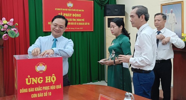 Đồng Nai: Hơn 58 tỉ đồng ủng hộ đồng bào bị thiên tai