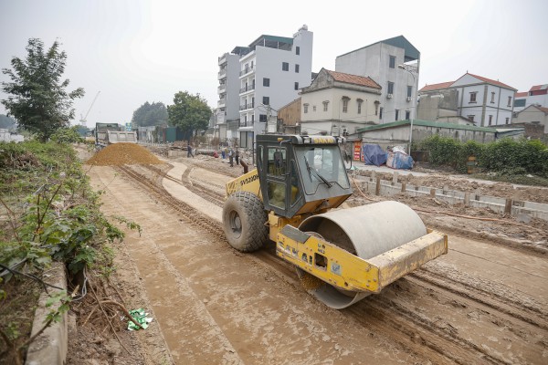 Đường nối 2 tuyến vành đai tại Hà Nội dần hình thành