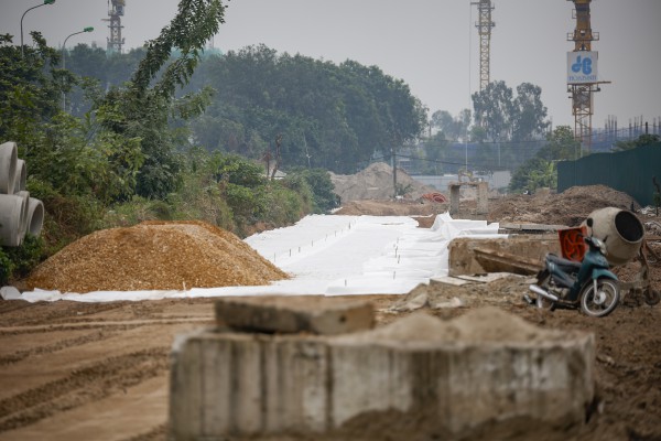 Đường nối 2 tuyến vành đai tại Hà Nội dần hình thành