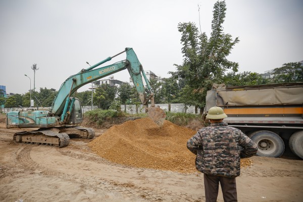 Đường nối 2 tuyến vành đai tại Hà Nội dần hình thành