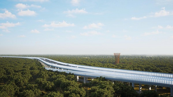 Đường trên cao xuyên khu bảo tồn: Lắp tường chống ồn và chắn sáng toàn tuyến Đường trên cao xuyên khu bảo tồn: Lắp tường chống ồn và chắn sáng toàn tuyến