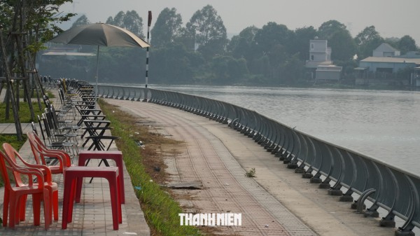 Đường ven sông Đồng Nai thông xe kỹ thuật, biệt thự 100 tuổi còn nguyên