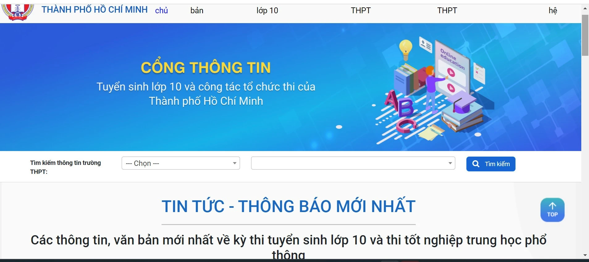 15 giờ ngày mai, học sinh TP.HCM bắt đầu đăng ký nguyện vọng lớp 10