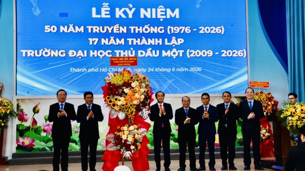 50 năm truyền thống Trường đại học Thủ Dầu Một