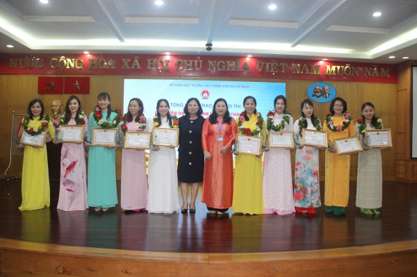 99 giáo viên mầm non TP.HCM đạt giải dạy giỏi cấp thành phố 99 giáo viên mầm non TP.HCM đạt giải dạy giỏi cấp thành phố