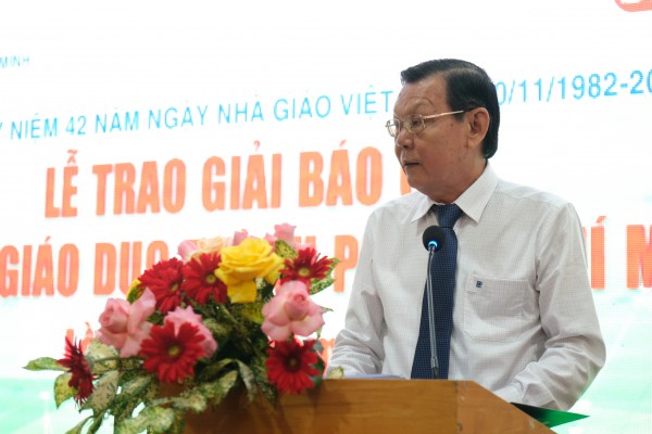 Báo Thanh Niên đạt giải thưởng báo chí viết về giáo dục TP.HCM