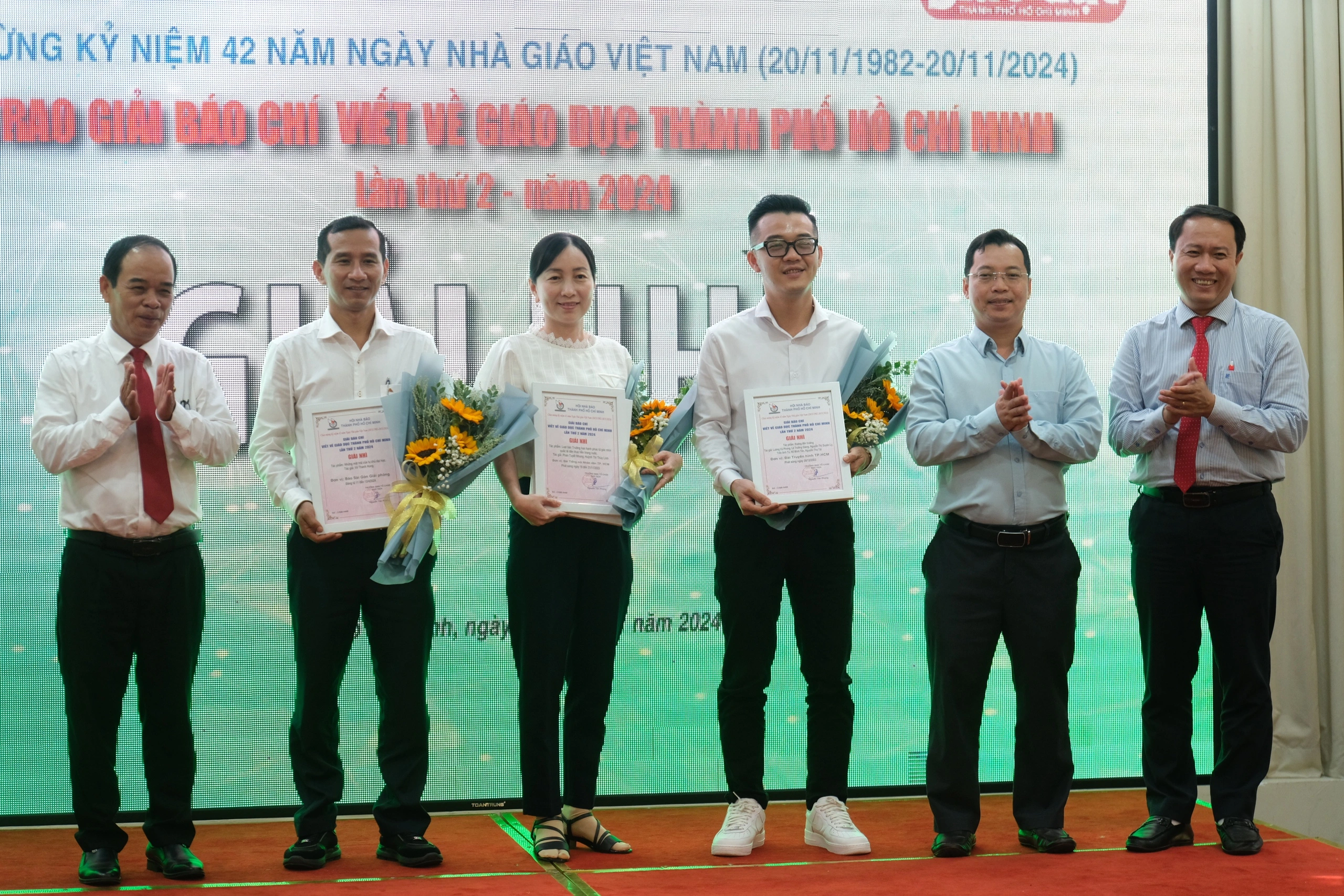 Báo Thanh Niên đạt giải thưởng báo chí viết về giáo dục TP.HCM