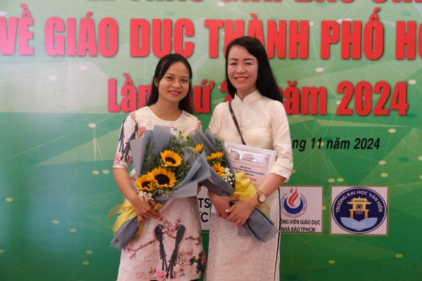 Báo Thanh Niên đạt giải thưởng báo chí viết về giáo dục TP.HCM