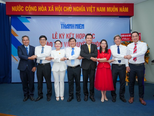 Báo Thanh Niên hợp tác về đào tạo và truyền thông với 7 trường ĐH