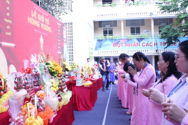 Bất ngờ với hoạt cảnh sân khấu hóa lễ Giỗ tổ Hùng Vương tại TP.HCM