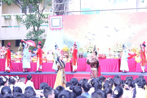 Bất ngờ với hoạt cảnh sân khấu hóa lễ Giỗ tổ Hùng Vương tại TP.HCM