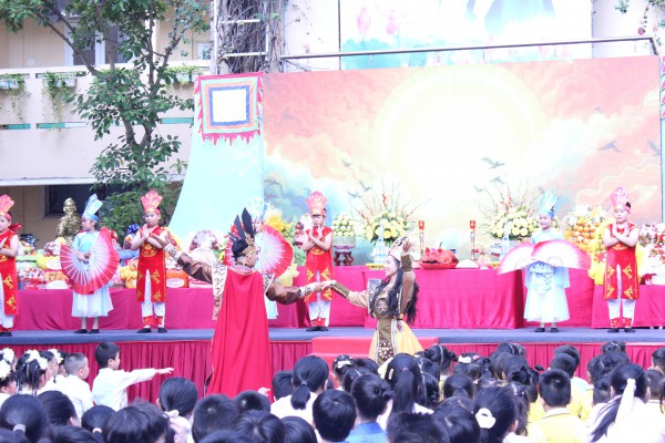 Bất ngờ với hoạt cảnh sân khấu hóa lễ Giỗ tổ Hùng Vương tại TP.HCM