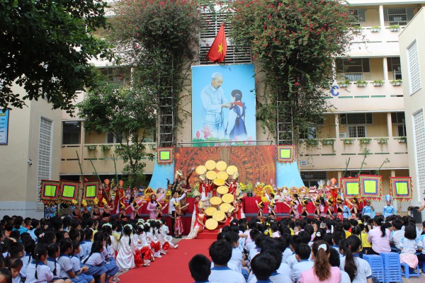 Bất ngờ với hoạt cảnh sân khấu hóa lễ Giỗ tổ Hùng Vương tại TP.HCM