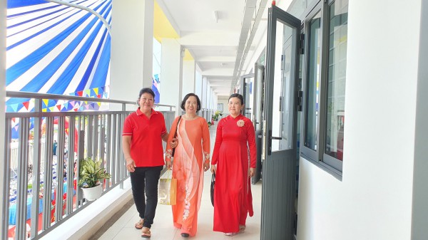 Bên trong trường tiểu học đầu tư hơn 40 tỉ đồng ở TP.HCM mới khánh thành