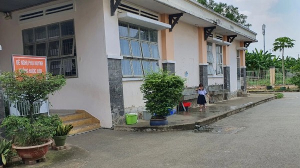 Bếp ăn bị tố ở Thủ Đức 