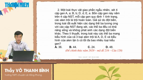 Bí quyết ôn thi tốt nghiệp THPT đạt điểm cao: Kiến thức nguyên phân