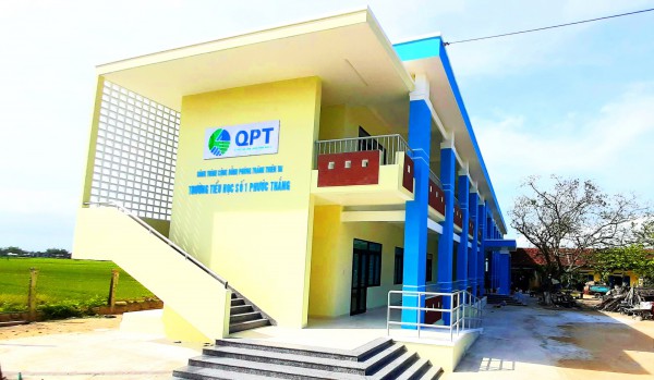 Bình Định: Khánh thành công trình phòng chống thiên tai kết hợp trường học