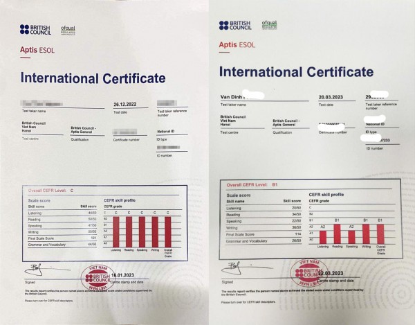 Bộ GD-ĐT và Trường ĐH Tôn Đức Thắng có động thái mới về chứng chỉ Aptis Bộ GD-ĐT và Trường ĐH Tôn Đức Thắng có động thái mới về chứng chỉ Aptis