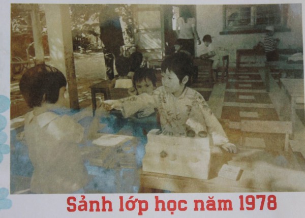 Bồi hồi xem hình ảnh trường lớp mầm non TP.HCM những năm 1975-1985