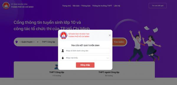 Cách xác nhận trúng tuyển lớp 10 và yêu cầu nộp hồ sơ nhập học tại TP.HCM Cách xác nhận trúng tuyển lớp 10 và yêu cầu nộp hồ sơ nhập học tại TP.HCM